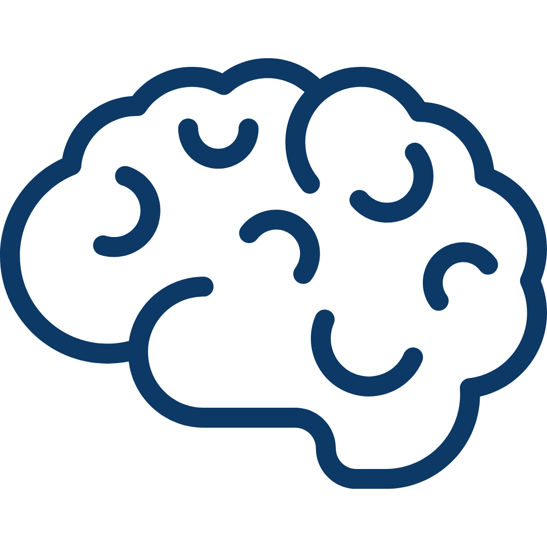 Ícono de cerebro – evaluaciones psicométricas de honestidad, personalidad y habilidades